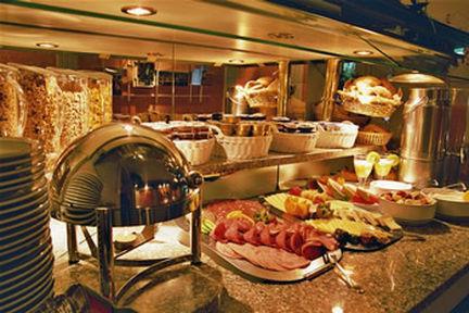 Hotel Alt - Tegel Берлін Ресторан фото